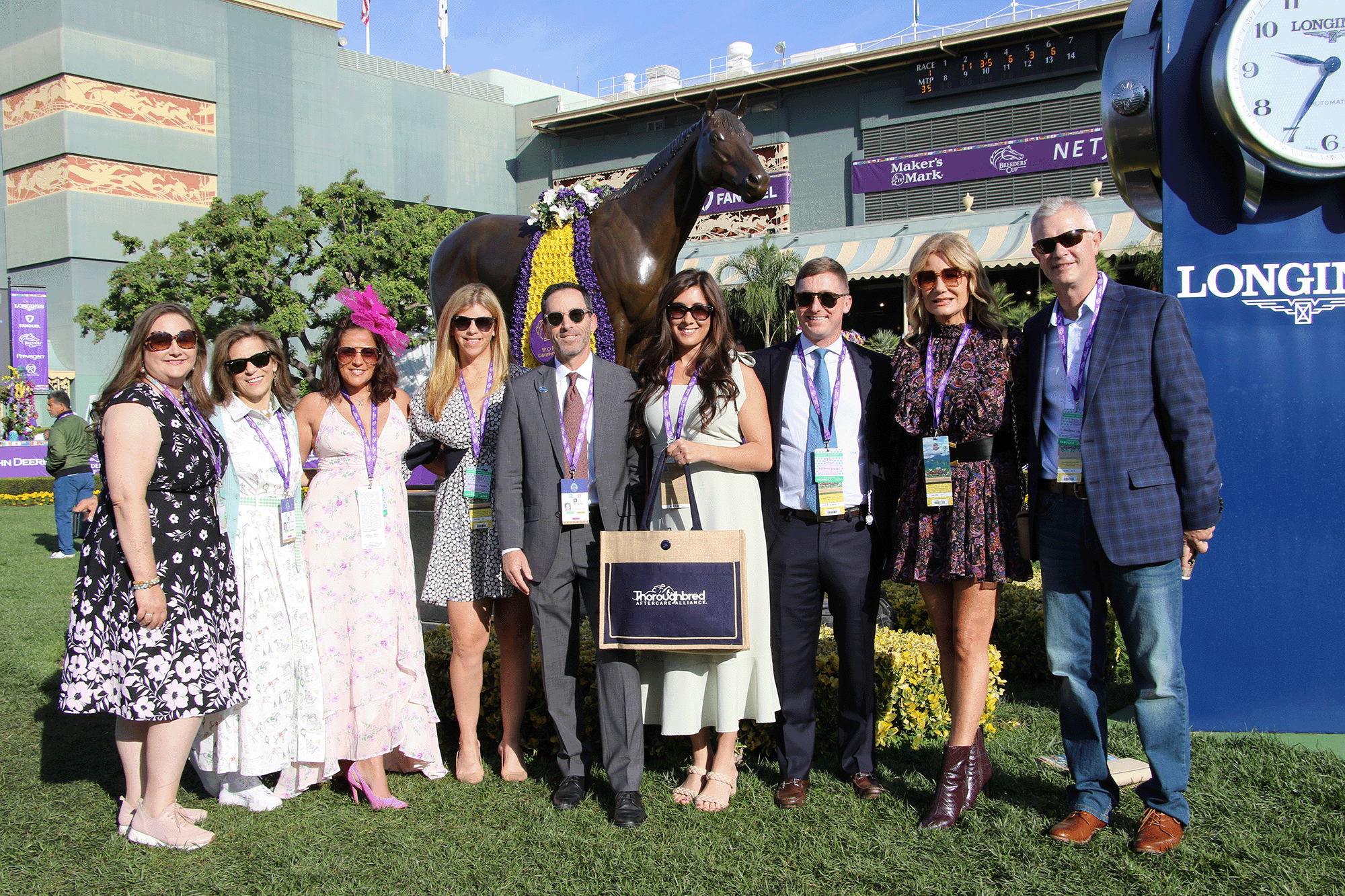 Thoroughbred Aftercare Alliance On-Site at Del Mar for Breeders’ Cup World Championships